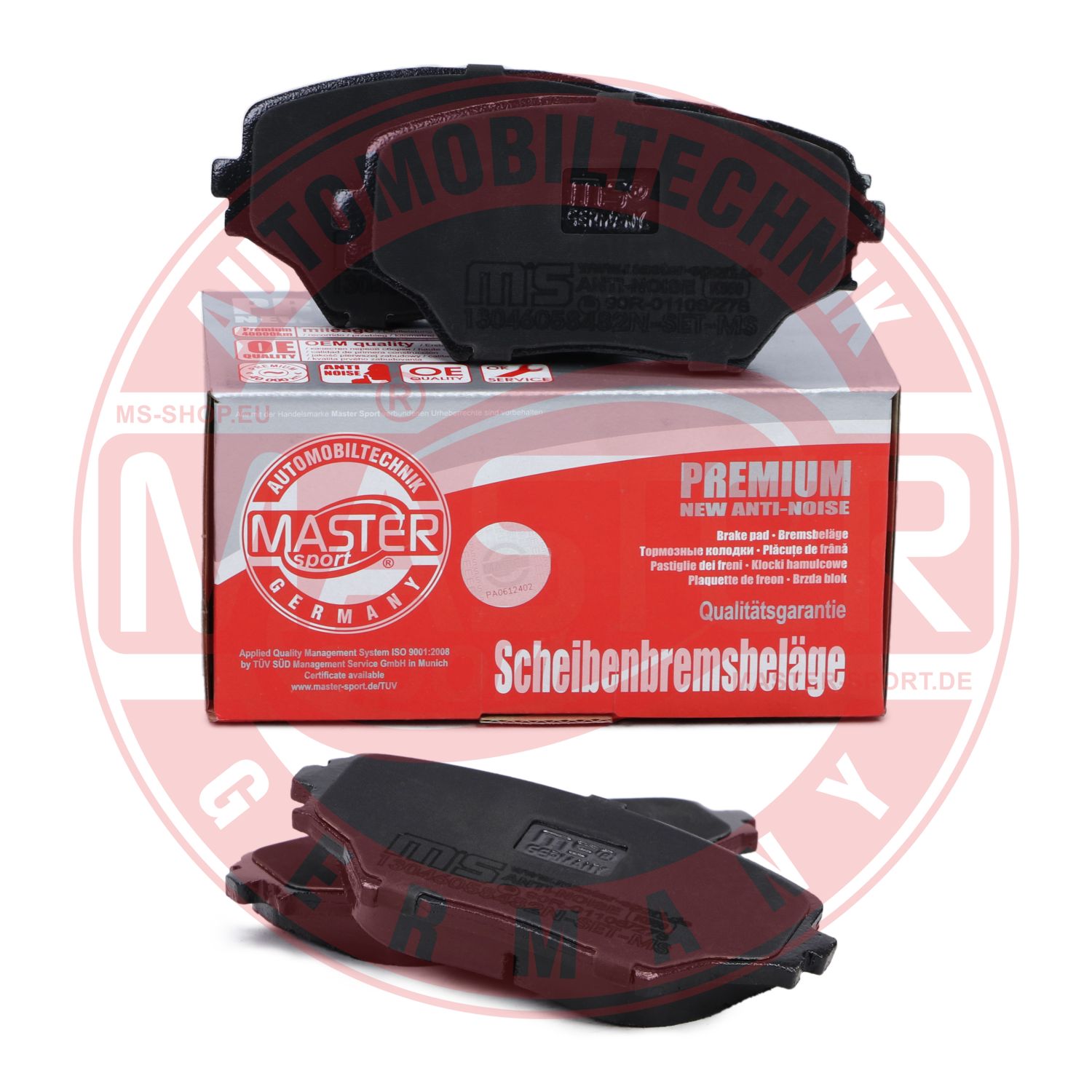 Placute frana MASTERSPORT GERMANY 13046058482N-SET-MS